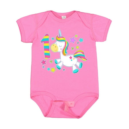 Inktastic First Birthday Rainbow Unicorn Plush and Stars Gift Baby Boy or Baby Girl Bodysuit
Inktastic First Birthday Rainbow Unicorn Plush and Stars Gift Baby Boy or Baby Girl Bodysuit
