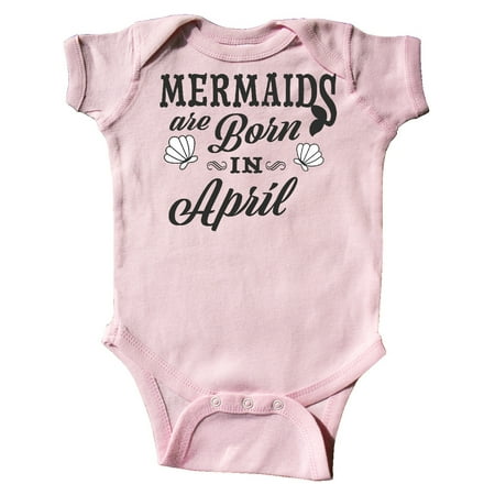 Inktastic Mermaids are born in April Birthday Gift Baby Boy or Baby Girl Bodysuit
Inktastic Mermaids are born in April Birthday Gift Baby Boy or Baby Girl Bodysuit