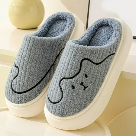 Home Cotton Slippers Corduroy Thick Bottom Non-slip Cotton Slippers Couple Home Shoes Warm Plush Cotton Slippers Mute Non-slip Menrkoo
Home Cotton Slippers Corduroy Thick Bottom Non-slip Cotton Slippers Couple Home Shoes Warm Plush Cotton Slippers Mute Non-slip Menrkoo
