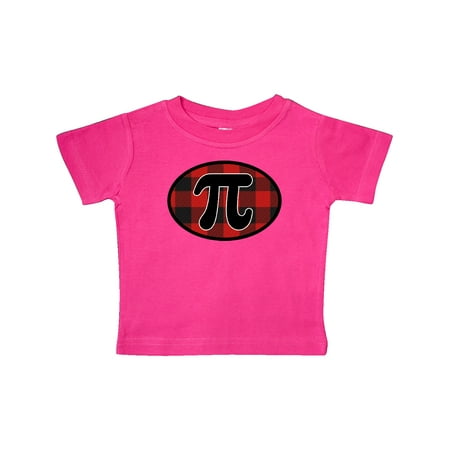 Inktastic Pi Day Buffalo Plaid Gift Baby Boy or Baby Girl T-Shirt