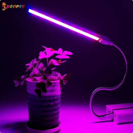 Spencer 27 LED Grow Light for Indoor Plant 4.5W USB Power LED Growing Lamp for Greenhouse Hydroponic Gardening
Spencer 27 LED Grow Light for Indoor Plant 4.5W USB Power LED Growing Lamp for Greenhouse Hydroponic Gardening