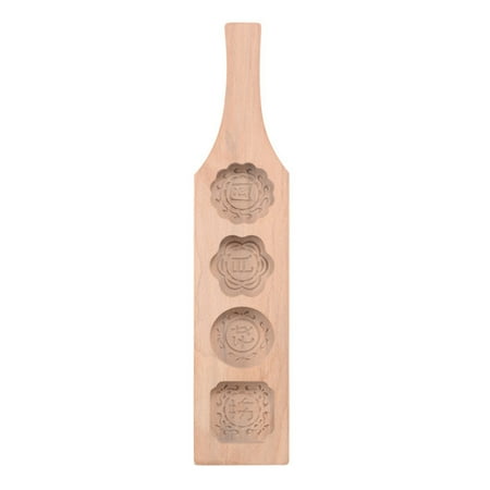 Gwong 2Pcs Cookie Mold Ergonomic Handgrip Labor-saving Delicate Flower Patterns Wooden Chinese Style Mooncake Mold Kitchen Supplies
Gwong 2Pcs Cookie Mold Ergonomic Handgrip Labor-saving Delicate Flower Patterns Wooden Chinese Style Mooncake Mold Kitchen Supplies