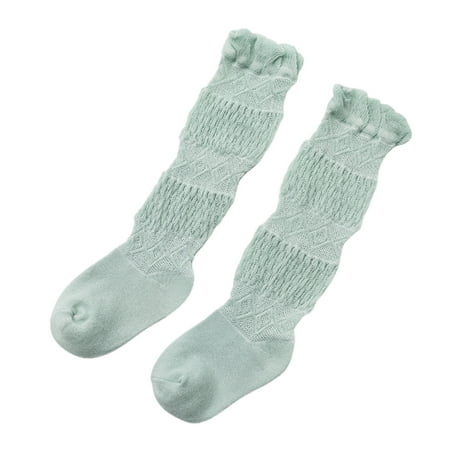 JunDanmall 1 Pair 0-3 Years Baby Socks Hollow Out Ruffled Opening Summer Autumn Solid Color Long Tube Floor Socks for Home
JunDanmall 1 Pair 0-3 Years Baby Socks Hollow Out Ruffled Opening Summer Autumn Solid Color Long Tube Floor Socks for Home