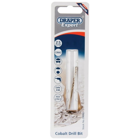 Draper 39092 Expert 2.5mm HSS Cobalt Drill
