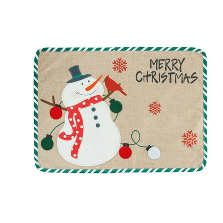KEUSN Christmas Decoration Cartoon Embroidery Placemat Insulation Mat Cloth Decoration Supplies
KEUSN Christmas Decoration Cartoon Embroidery Placemat Insulation Mat Cloth Decoration Supplies