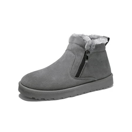Tenmix Mens Casual Ankle Boot Outdoor Round Toe Winter Shoes Lightweight Snow Boots Gray 6.5
Tenmix Mens Casual Ankle Boot Outdoor Round Toe Winter Shoes Lightweight Snow Boots Gray 6.5