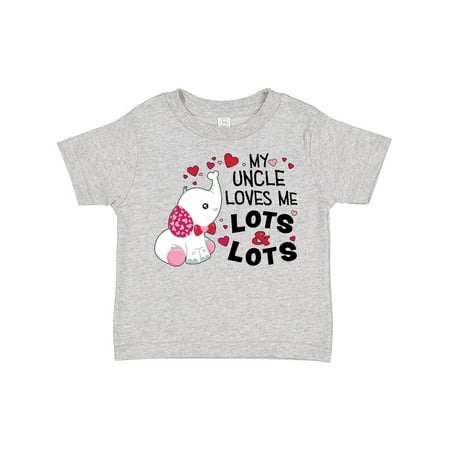 Inktastic My Uncle Loves Me Lots and Lots- Cute Elephant Gift Toddler Boy or Toddler Girl T-Shirt 
Inktastic My Uncle Loves Me Lots and Lots- Cute Elephant Gift Toddler Boy or Toddler Girl T-Shirt