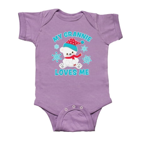 Inktastic Polar Bear My Grannie Loves Me in Santa Hat with Snowflakes Gift Baby Boy or Baby Girl Bodysuit
Inktastic Polar Bear My Grannie Loves Me in Santa Hat with Snowflakes Gift Baby Boy or Baby Girl Bodysuit