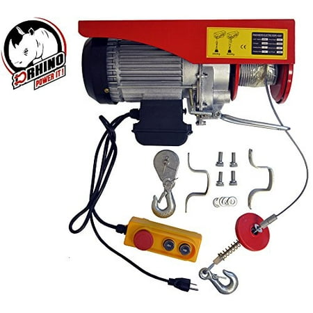 D-Rhino 1320 lbs Mini Electric Wire Hoist Remote Control Garage Auto Shop Overhead Lift
D-Rhino 1320 lbs Mini Electric Wire Hoist Remote Control Garage Auto Shop Overhead Lift