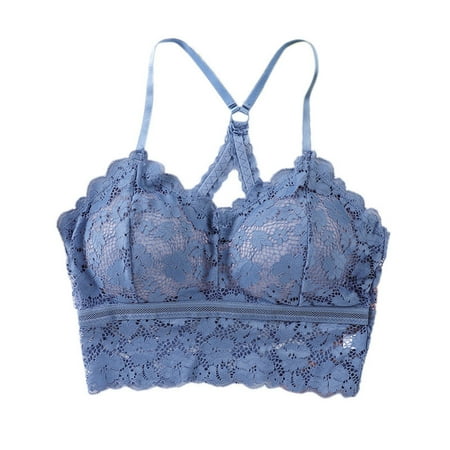 BSDHBS Lingerie Women Ladies Lace Wrap Chest Underwear Cross Beautiful Back Tube Top Vest Bra Blue One Size
BSDHBS Lingerie Women Ladies Lace Wrap Chest Underwear Cross Beautiful Back Tube Top Vest Bra Blue One Size