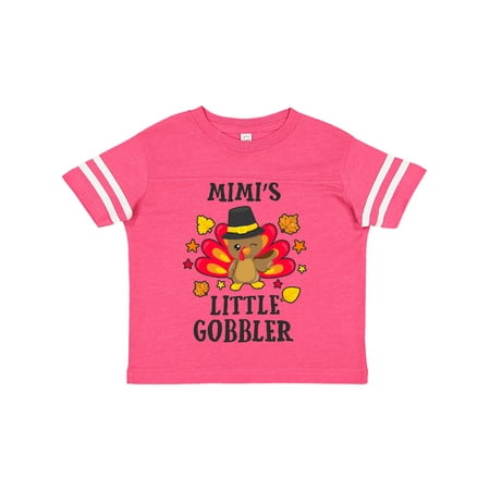 Inktastic Mimis Little Gobbler with Turkey and Leaves Gift Toddler Boy or Toddler Girl T-Shirt
Inktastic Mimis Little Gobbler with Turkey and Leaves Gift Toddler Boy or Toddler Girl T-Shirt