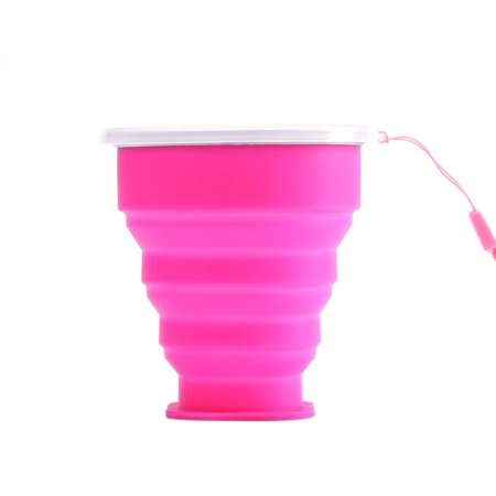 Renquen Reusable Folding Silicone Travel Cups Portable Cup with lid Without BPA for Travel and Camping Hiking
Renquen Reusable Folding Silicone Travel Cups Portable Cup with lid Without BPA for Travel and Camping Hiking