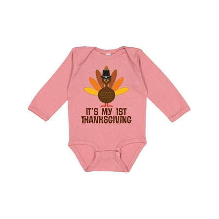 Inktastic My 1st Thanksgiving turkey Gift Baby Boy or Baby Girl Long Sleeve Bodysuit
Inktastic My 1st Thanksgiving turkey Gift Baby Boy or Baby Girl Long Sleeve Bodysuit