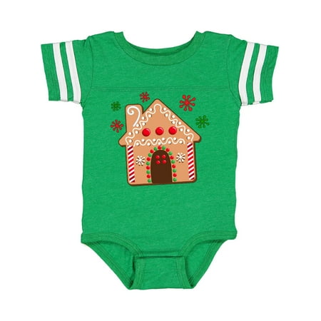 Inktastic Gingerbread House Cookie with Snowflakes Gift Baby Boy or Baby Girl Bodysuit
Inktastic Gingerbread House Cookie with Snowflakes Gift Baby Boy or Baby Girl Bodysuit