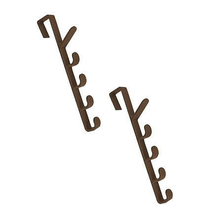 Oleegame 2PC Bag Clips For Chips Over The Door Hook Hanger | 5-Hook Heavy-Duty Organizer Rack For Coats Hats Brown
Oleegame 2PC Bag Clips For Chips Over The Door Hook Hanger | 5-Hook Heavy-Duty Organizer Rack For Coats Hats Brown