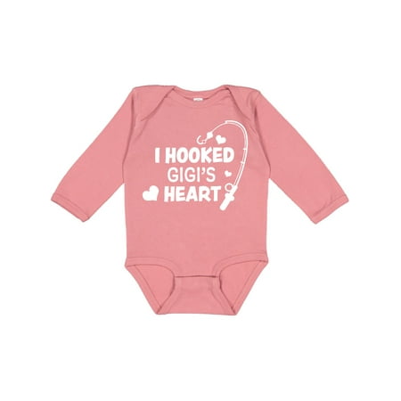 Inktastic I Hooked Gigi s Heart with Fishing Rod Gift Baby Boy or Baby Girl Long Sleeve Bodysuit
Inktastic I Hooked Gigi s Heart with Fishing Rod Gift Baby Boy or Baby Girl Long Sleeve Bodysuit