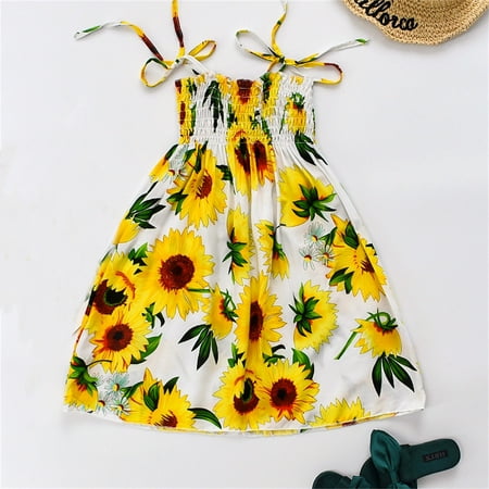 Hunpta Toddler Kids Girls Floral Bohemian Sunflowers Sleeveless Beach Straps Dress Princess Clothes
Hunpta Toddler Kids Girls Floral Bohemian Sunflowers Sleeveless Beach Straps Dress Princess Clothes