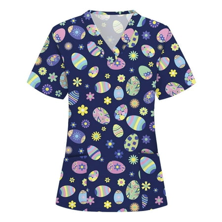 Frostluinai Nursing Uniform For Womens Scrubs Tops Color Casual Working Uniform With Pocket V-Neck Work Utility & Safety Tops Nursing Worker Protective Clothing Top
Frostluinai Nursing Uniform For Womens Scrubs Tops Color Casual Working Uniform With Pocket V-Neck Work Utility & Safety Tops Nursing Worker Protective Clothing Top