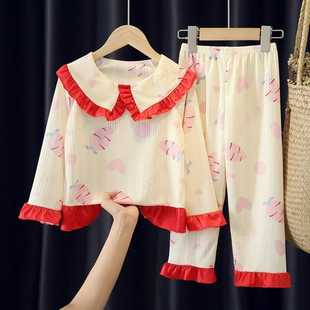Kawaii Sanrio Hello Kitty Anime Children Pajama Cartoon Spring Autumn Cinnamoroll Comfortable Casual Home Furnishing Pjama Set
Kawaii Sanrio Hello Kitty Anime Children Pajama Cartoon Spring Autumn Cinnamoroll Comfortable Casual Home Furnishing Pjama Set