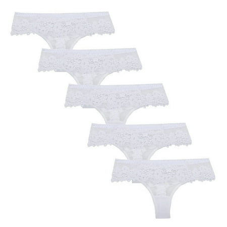 Mackneog High Rise Underwear Women Women s Five-piece Comfortable Sexy Lace Thong Low Waist Cotton Crotch Underwear Cotton Lace Thong Plus Size Panties
Mackneog High Rise Underwear Women Women s Five-piece Comfortable Sexy Lace Thong Low Waist Cotton Crotch Underwear Cotton Lace Thong Plus Size Panties