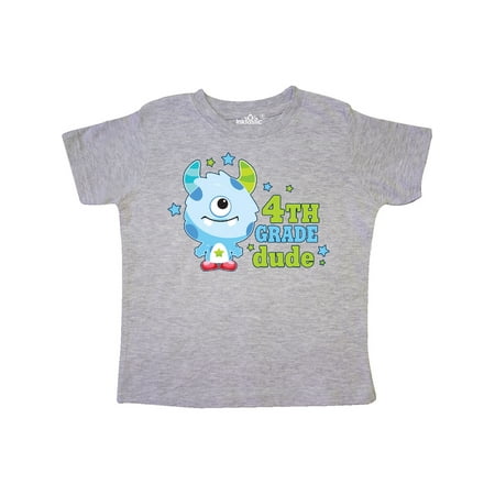 Inktastic 4th Grade Dude with Cute Blue Monster Gift Toddler Boy Girl T-Shirt
Inktastic 4th Grade Dude with Cute Blue Monster Gift Toddler Boy Girl T-Shirt