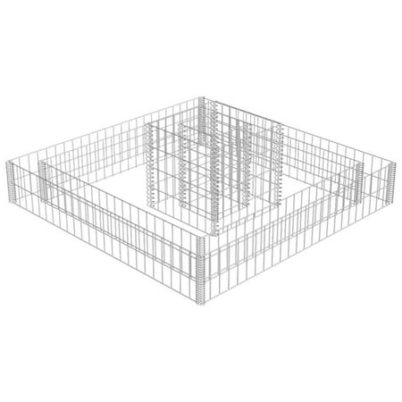 Mgaxyff 2 Tiered Gabion Planter