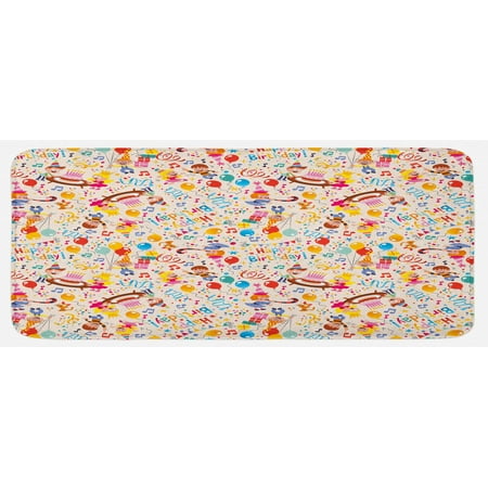 Birthday Kitchen Mat Celebration Theme Balloons Delicious Cakes on Pink Color Backdrop Plush Decorative Kitchen Mat with Non Slip Backing 47 X 19 Multicolor by Ambesonne
Birthday Kitchen Mat Celebration Theme Balloons Delicious Cakes on Pink Color Backdrop Plush Decorative Kitchen Mat with Non Slip Backing 47 X 19 Multicolor by Ambesonne