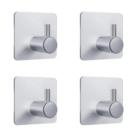 Ekeka New Arrivals 4pcs Stainless Steel Adhesive Hook Clothes Strong Kitchen Bathroom Heavy Duty
Ekeka New Arrivals 4pcs Stainless Steel Adhesive Hook Clothes Strong Kitchen Bathroom Heavy Duty