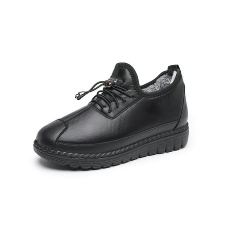 Lacyhop Womens Flats Plush Lining Snow Boots Slip On Comfort Casual Shoe Walking Cold Weather Winter Shoes Lightweight Warm Black 8
Lacyhop Womens Flats Plush Lining Snow Boots Slip On Comfort Casual Shoe Walking Cold Weather Winter Shoes Lightweight Warm Black 8