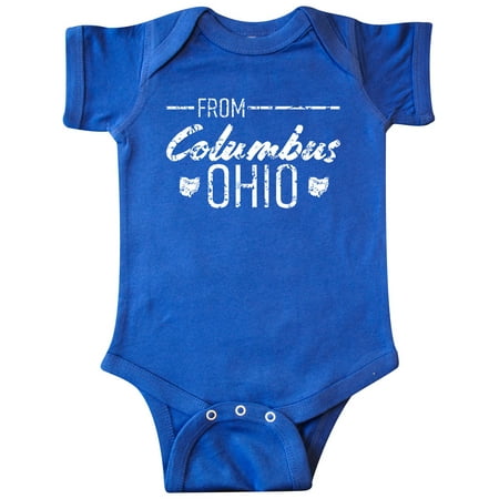 Inktastic From Columbus Ohio in White Distressed Text Gift Baby Boy or Baby Girl Bodysuit
Inktastic From Columbus Ohio in White Distressed Text Gift Baby Boy or Baby Girl Bodysuit