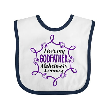 Inktastic I Love My Godfather Alzheimer s Awareness with Purple Hearts Gift Baby Boy or Baby Girl Bib
Inktastic I Love My Godfather Alzheimer s Awareness with Purple Hearts Gift Baby Boy or Baby Girl Bib