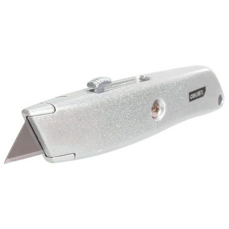 Aluminum Alloy Cutter (3 Slices) Box Cutter Heavy Duty Box Cutters Retractable Utility Knife For Home And Work Use Design Utility Knife For Home And Work Use
Aluminum Alloy Cutter (3 Slices) Box Cutter Heavy Duty Box Cutters Retractable Utility Knife For Home And Work Use Design Utility Knife For Home And Work Use