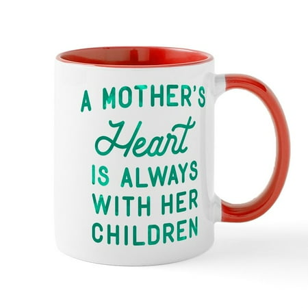 CafePress - A Mother s Heart Green Mug - 11 oz Ceramic Mug - Novelty Coffee Tea Cup
CafePress - A Mother s Heart Green Mug - 11 oz Ceramic Mug - Novelty Coffee Tea Cup