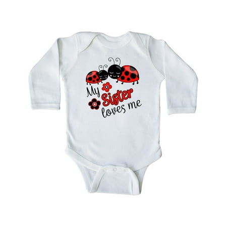 Inktastic My Sister Loves Me with Cute Ladybugs Gift Baby Boy or Baby Girl Long Sleeve Bodysuit
Inktastic My Sister Loves Me with Cute Ladybugs Gift Baby Boy or Baby Girl Long Sleeve Bodysuit