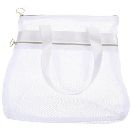 Breathable Mesh Bag Beach Bag Tote Bag Travel Toiletry Pouch for Outdoor