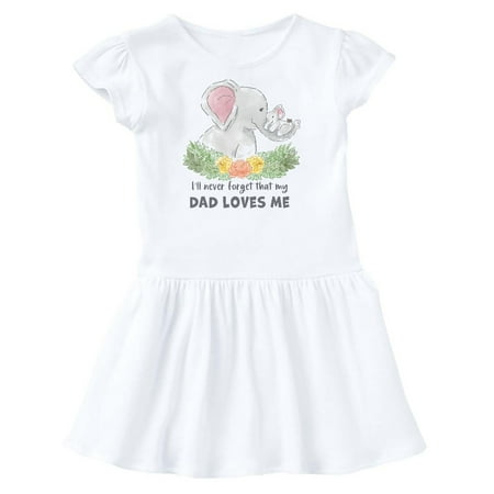 Inktastic I ll Never Forget That My Dad Loves Me with Cute Elephants Gift Toddler Girl Dress
Inktastic I ll Never Forget That My Dad Loves Me with Cute Elephants Gift Toddler Girl Dress