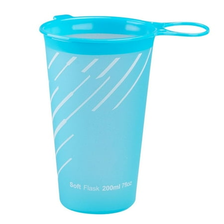 Famure 200ml/7oz Collapsible Cup-Unbreakable Reusable Running Water Bottle Handheld Soft TPU Material BPA PVC Free for Sports Events Marathons and Festivals
Famure 200ml/7oz Collapsible Cup-Unbreakable Reusable Running Water Bottle Handheld Soft TPU Material BPA PVC Free for Sports Events Marathons and Festivals