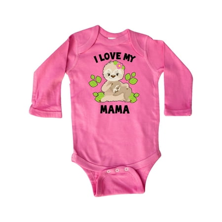 Inktastic Cute Sloth I Love My Mama with Green Leaves Gift Baby Boy or Baby Girl Long Sleeve Bodysuit
Inktastic Cute Sloth I Love My Mama with Green Leaves Gift Baby Boy or Baby Girl Long Sleeve Bodysuit