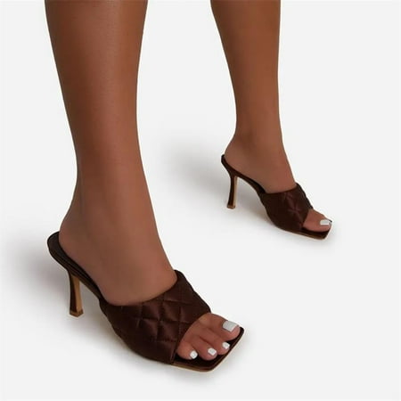 YOTAMI Womens Sandals Women s Sexy Square Toe Diamond Fish Mouth High Heel Wedge Sandals Coffee
YOTAMI Womens Sandals Women s Sexy Square Toe Diamond Fish Mouth High Heel Wedge Sandals Coffee