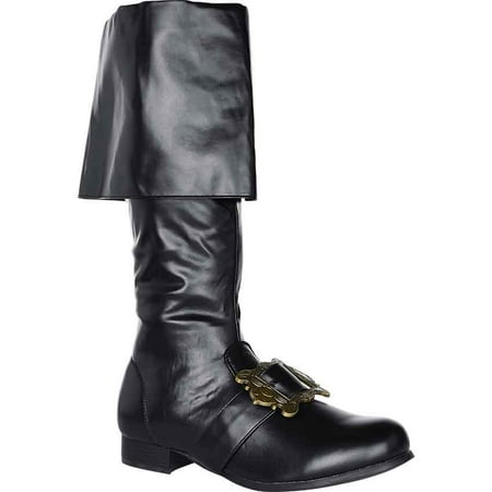 Mens Buckled Pirate Boots size: X-Large | Leather by Medieval Collectibles