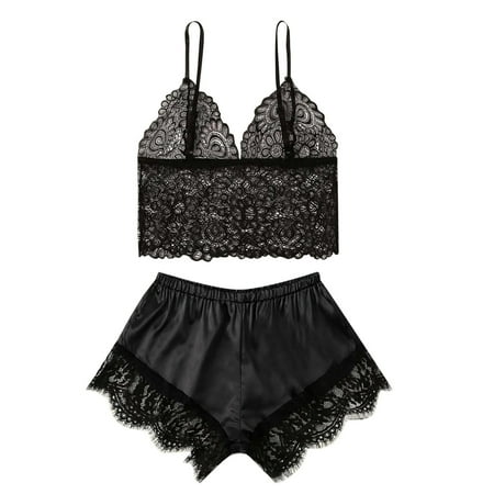 Mrat Pajama Sets Women Nightwear Pajama Set Ladies New Fashion Lace Lingerie Silk Underwear Sleepwear Pajamas Satin Female Soft Lounge Pajama Set
Mrat Pajama Sets Women Nightwear Pajama Set Ladies New Fashion Lace Lingerie Silk Underwear Sleepwear Pajamas Satin Female Soft Lounge Pajama Set