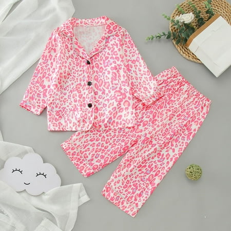 Toddler Girls Outfit Sets Autumn Winter Long Sleeve Leopard Prints T Shirt Tops With Pants Streetwear
Toddler Girls Outfit Sets Autumn Winter Long Sleeve Leopard Prints T Shirt Tops With Pants Streetwear