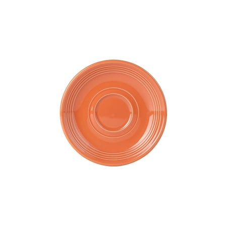 Tuxton Concentrix Papaya 6-Inch Saucer Pack of 24