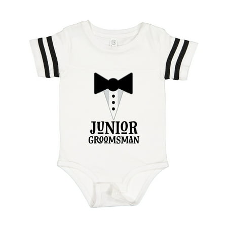 Inktastic Junior Groomsman Bridal Party Wedding Gift Baby Boy Bodysuit