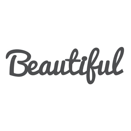 Beautiful Distressed & Painted Cutout Vintage Ready To Hang Wall Monogram Home Decor (Aluminum)