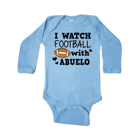 Inktastic I Watch Football with My Abuelo Gift Baby Boy or Baby Girl Long Sleeve Bodysuit
Inktastic I Watch Football with My Abuelo Gift Baby Boy or Baby Girl Long Sleeve Bodysuit