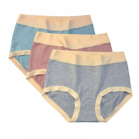 Xmarks 3 Packs Women s Cotton Underwear High Waisted Panties Full Coverage Underpants Soft Strech Ladies Briefs
Xmarks 3 Packs Women s Cotton Underwear High Waisted Panties Full Coverage Underpants Soft Strech Ladies Briefs