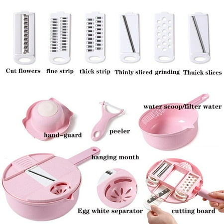 Multifunctional Vegetable Cutter Potato Slicer Cooking Tools 12 in 1 Grater Gadgets Grinding Household Kitchen Accessories
Multifunctional Vegetable Cutter Potato Slicer Cooking Tools 12 in 1 Grater Gadgets Grinding Household Kitchen Accessories