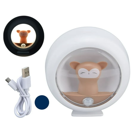 WonderfulMart Motion Sensor Night Light USB Charging Lovely Cartoon Smart Induction Lamp for Bedroom WardrobeMonkey
WonderfulMart Motion Sensor Night Light USB Charging Lovely Cartoon Smart Induction Lamp for Bedroom WardrobeMonkey