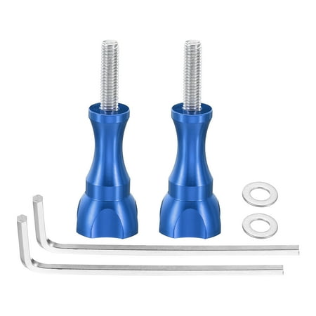 Uxcell 51.5mm Aluminum Thumbscrews 2pcs M5 19mm Camera Rotating Knob with Wrench Blue
Uxcell 51.5mm Aluminum Thumbscrews 2pcs M5 19mm Camera Rotating Knob with Wrench Blue